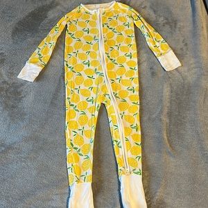 Little Sleepies Zippy-2T -Lemons